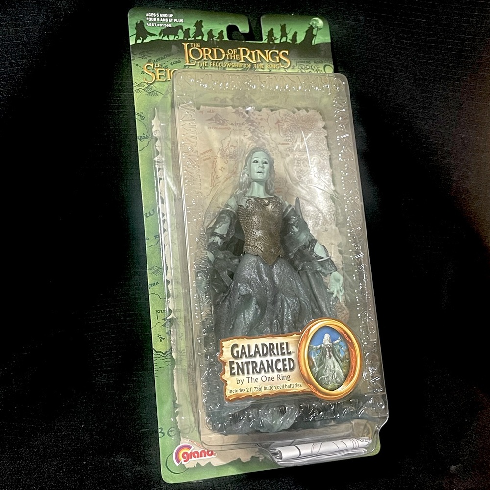 2005 Lord of the Rings GALADRIEL ENTRANCED Fellowship of the Ring Action Figure